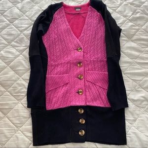 Black and Pink Sweater